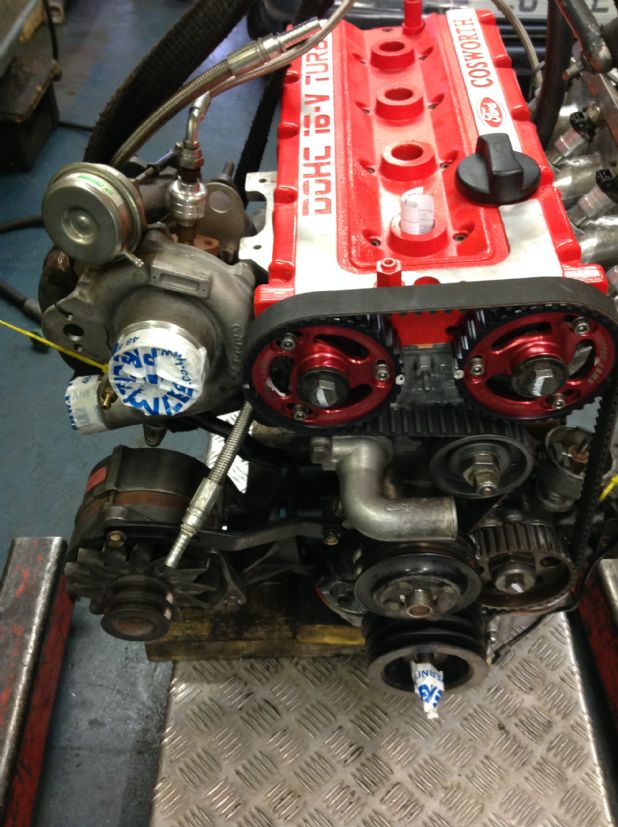 RS Cosworth engine all painted