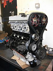Vauxhall red top race engine, built by Len Morrison for the Scottish Sprint Championship