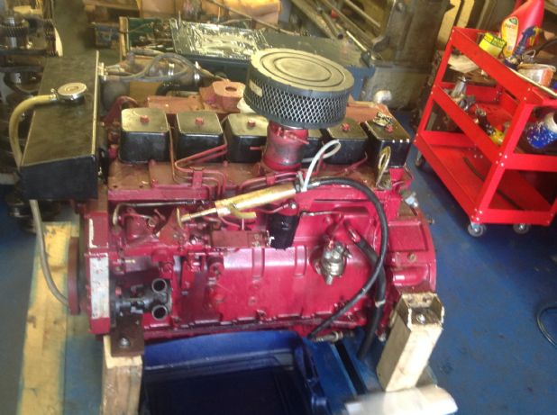 Second Cummins 6B Engine in for rebuild