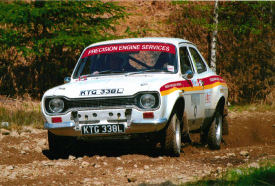 Mk 1 Escort RS2000, DRF Rally Photography Stravaigers Lodge Gravel Sprint, 2010 Precision Engine Services prepared car