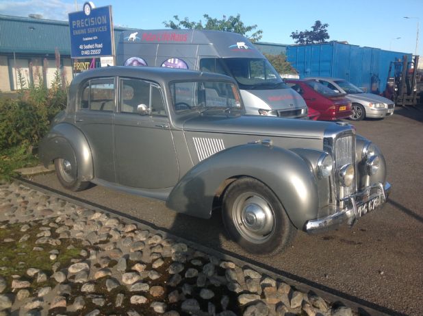 Alvis - in for a radiator repair