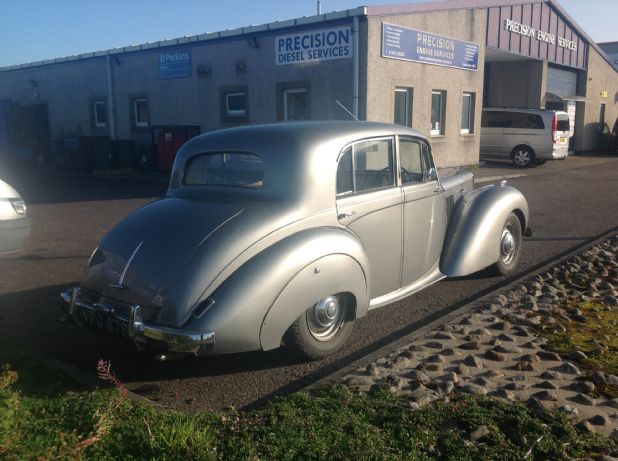 Alvis - ready to go after it's radiator repair